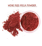 Load image into Gallery viewer, MICA POWDER-WINE-RED