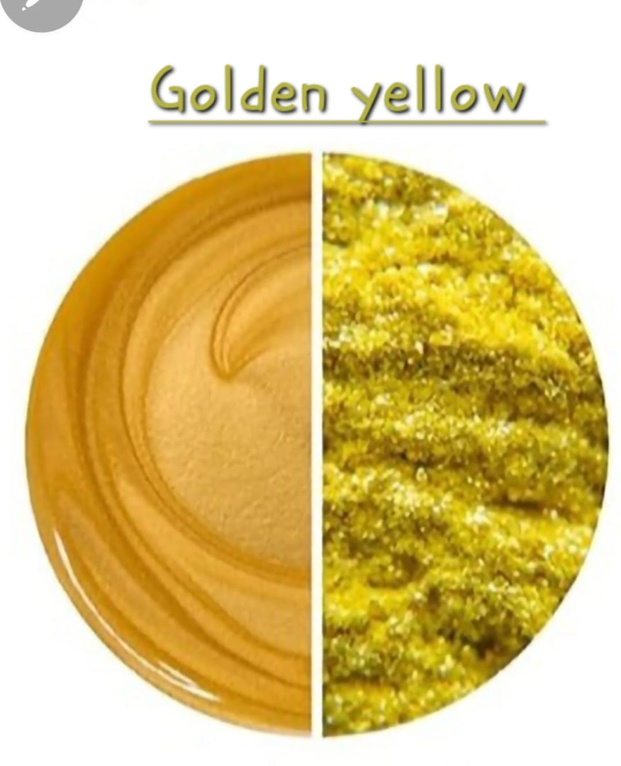 MICA POWDER-GOLDEN YELLOW..
