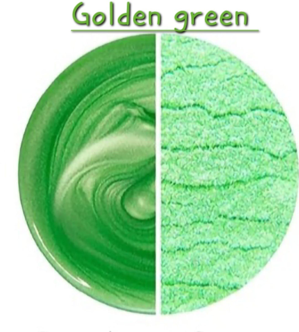 MICA POWDER-GOLDEN GREEN..