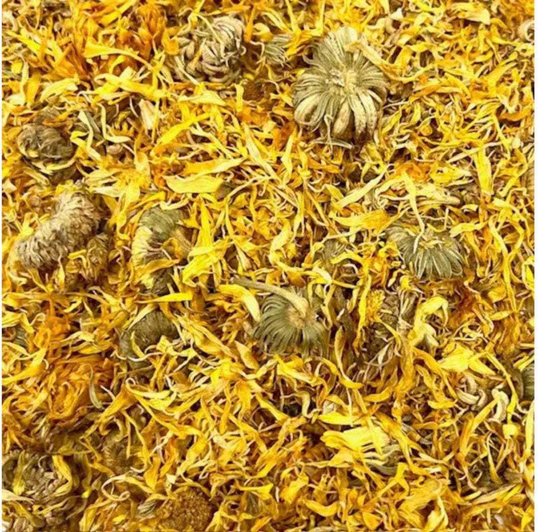 CALENDULAR FLOWER & PETAL